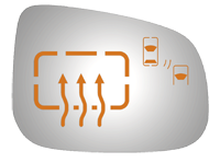 SIDE VIEW MIRROR HEATED W BLIND SPOT